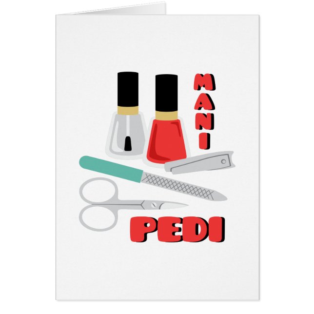 Cartão Mani Pedistas (Frente)