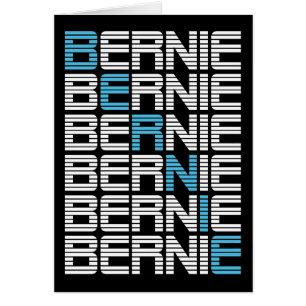 Cartão Manipulações de texto do BERNIE