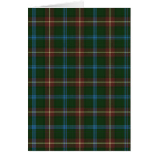 Cartão Manitoba tartan