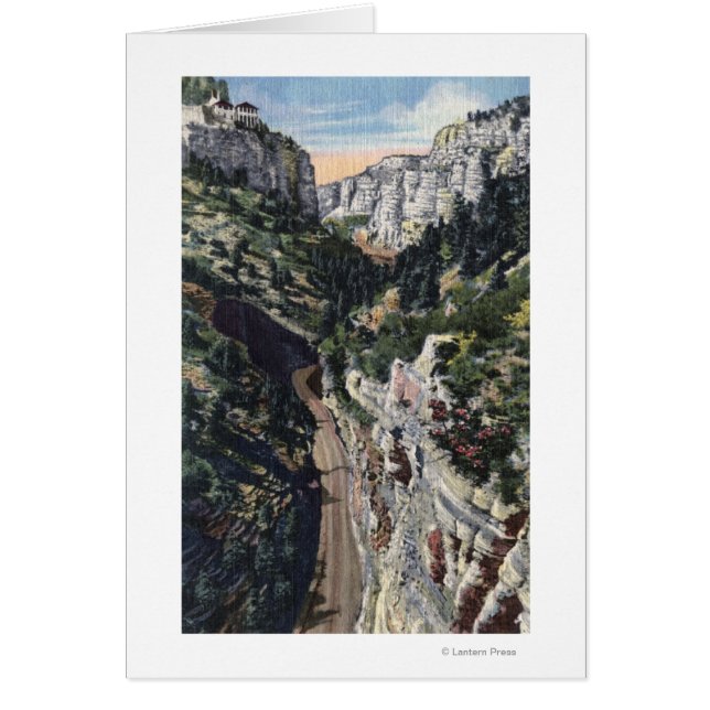 Cartão Manitou Primavera, Colorado (Frente)