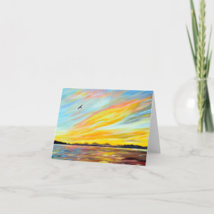 Cartão Manning Ferry View Painting