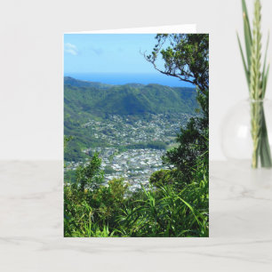 Cartão Manoa Valley, Hawaii
