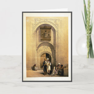 Cartão Mansão moderna do Cairo, árabe, Roberts/Haghe Art