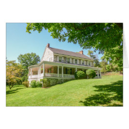 Cartão Mansão no verão