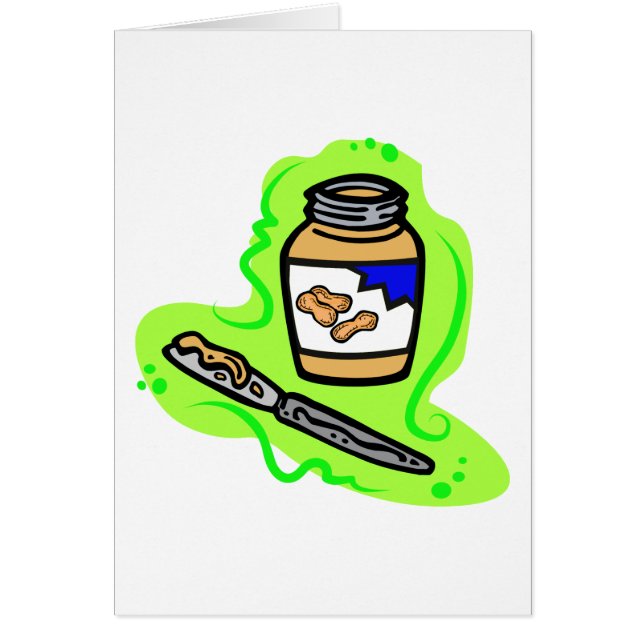 Cartão Manteiga de amendoim (Frente)