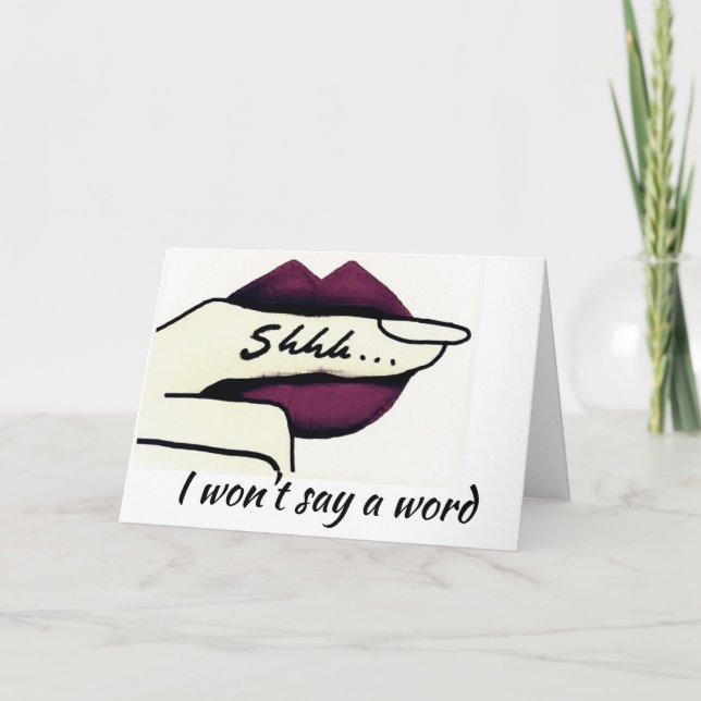 CARTÃO **MANTENDO SUA IDADE EM SEGREDO**  **ANIVERSÁRIO D (Frente)