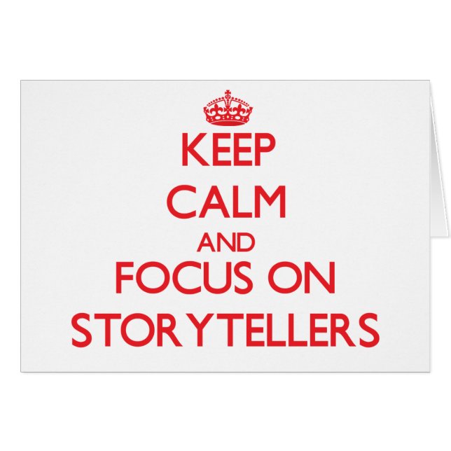 Cartão Mantenha a calma e o foco em contadores de (Frente Horizontal)