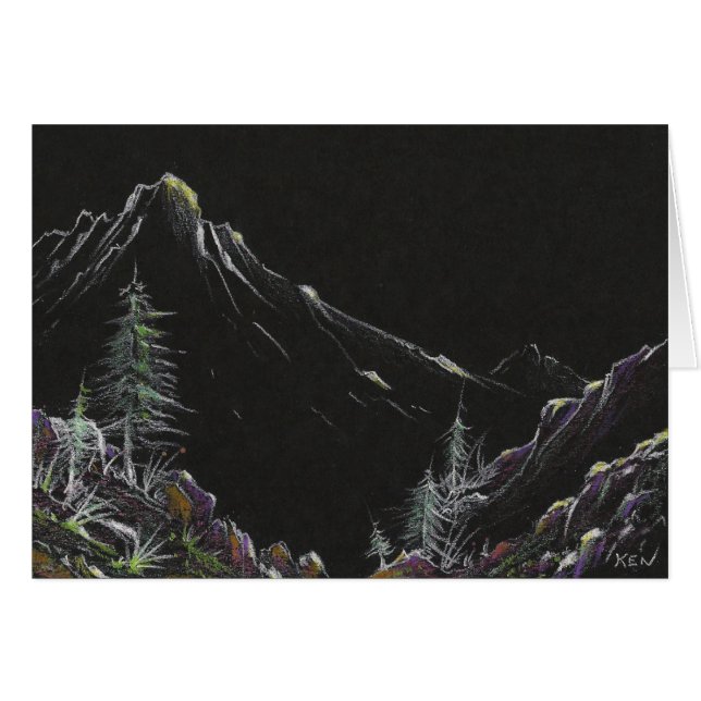 Cartão Mantenha escalar (Frente Horizontal)