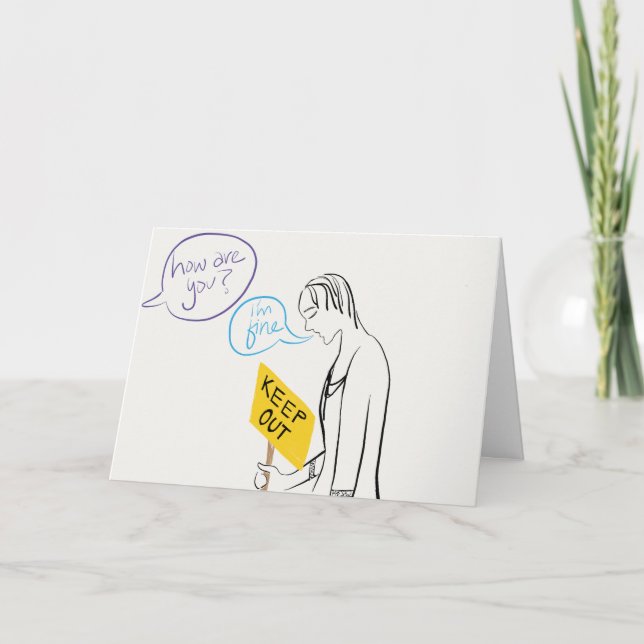 Cartão Manter fora do Notecard (Frente)