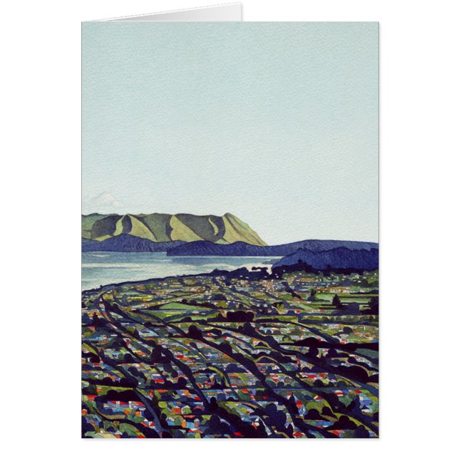 Cartão Manukau Head (Frente)