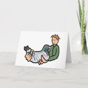 Cartão Manutenção do Pombo