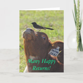 Cartão Many Happy Returns!