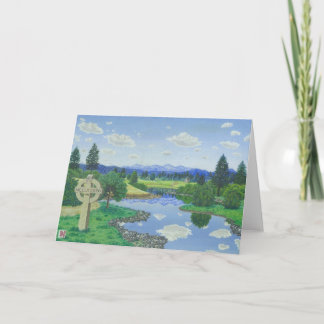 Cartão Many Miles Away Greeting Card