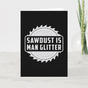 Cartão Mão-de-Madeira Carpinteiro de Madeira Ideia
