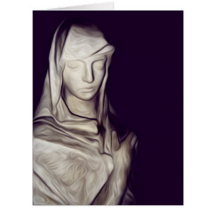 Cartão mão no coração