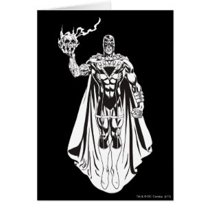 Cartão Mão Preta com Caveira 3