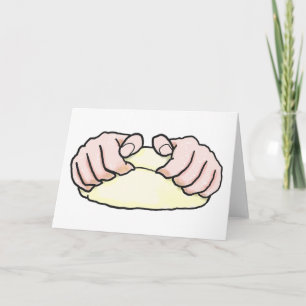Cartão Mãos do Fazer Pão