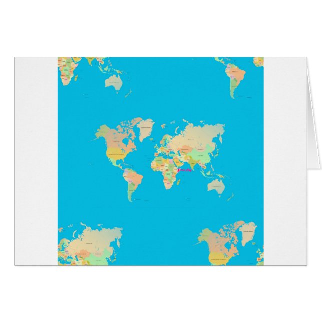 Cartão mapa (Frente Horizontal)