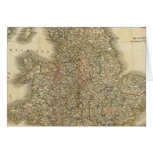 Cartão Mapa Atlas 2 da Inglaterra