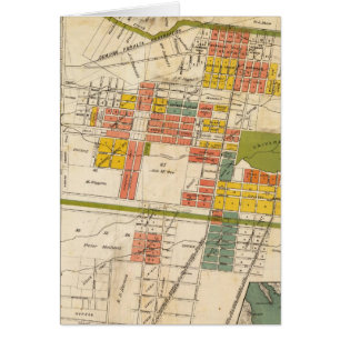 Cartão Mapa de Berkeley