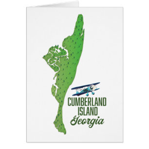 Cartão Mapa de Massachusetts de Nantucket