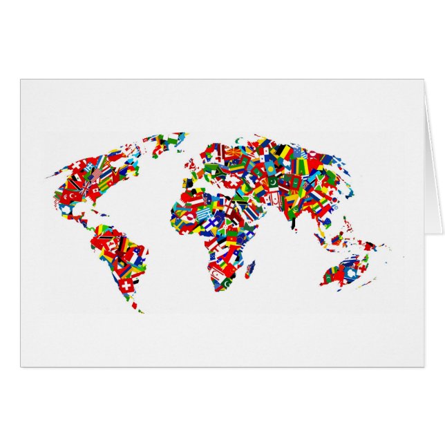 Cartão Mapa de Sinalizador (Frente Horizontal)