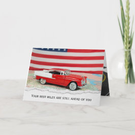 Cartão Mapa do Carro Chevy 1955 para Reforma