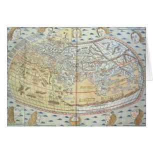 Cartão Mapa do mundo 2