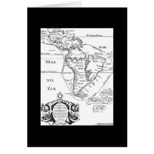 Cartão Mapa do PirateTreasure