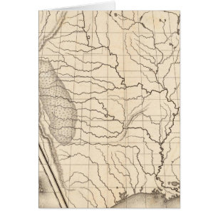 Cartão Mapa dos Estados Unidos e do Texas