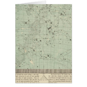 Cartão Mapa em estrela