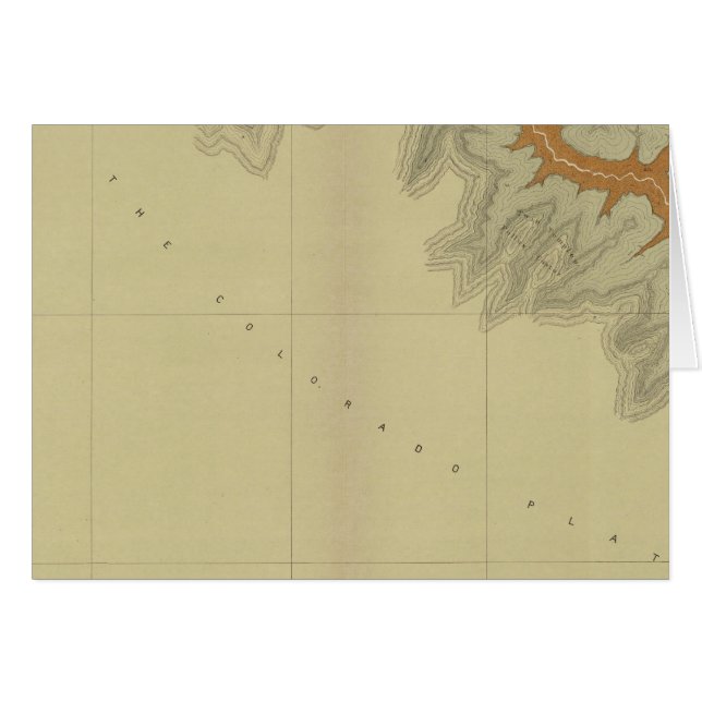 Cartão Mapa Geológico Do Sul (Frente Horizontal)
