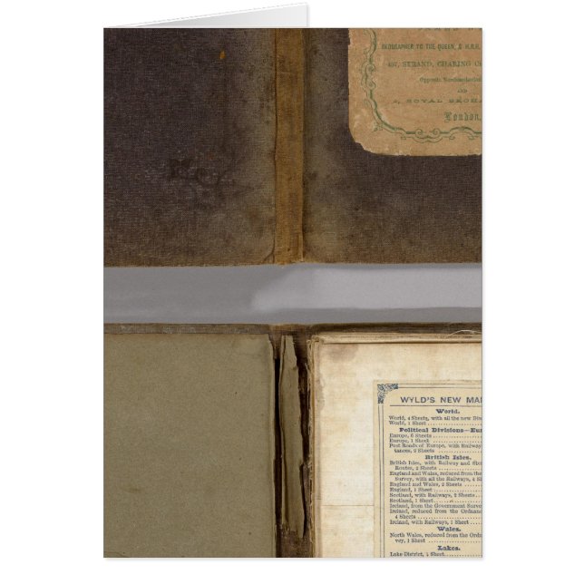 Cartão Mapa militar dos Estados Unidos (Frente)