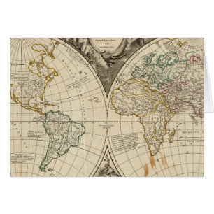 Cartão Mapa Mundial 8