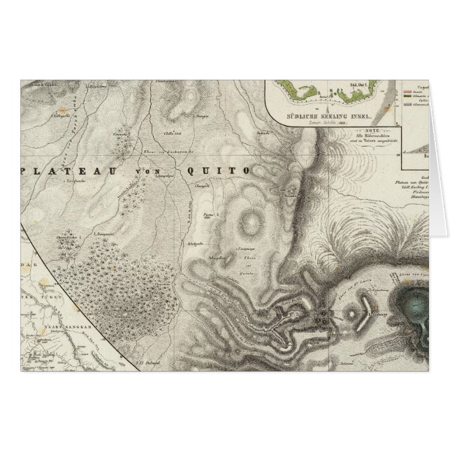 Cartão Mapas geológicos diversos (Frente Horizontal)