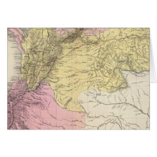 Cartão Mapas militares históricos da Venezuela