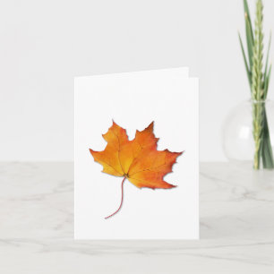 Cartão Maple Leaf Note Card
