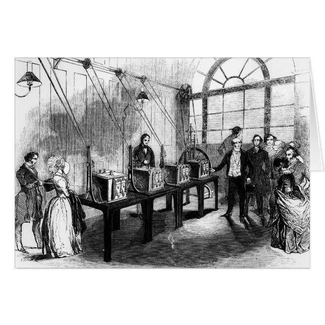 Cartão Máquina de peso soberana, Banco da Inglaterra (Frente Horizontal)