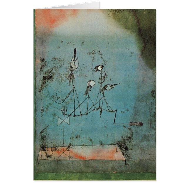 Cartão Máquina de Twittering (Frente)