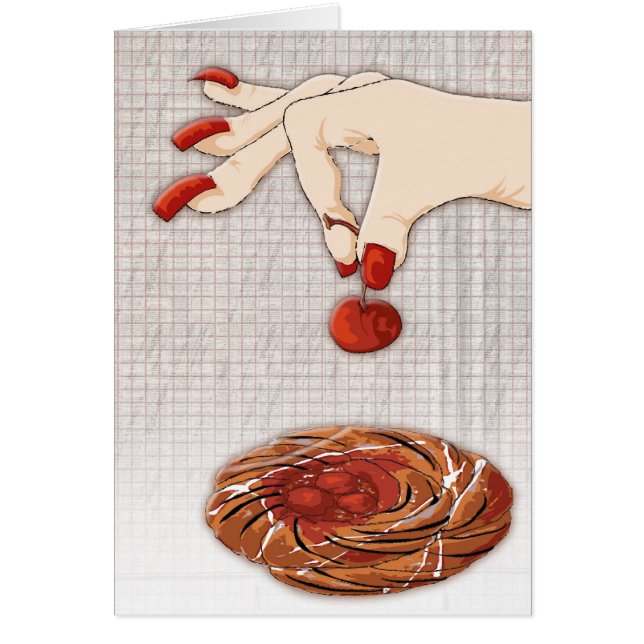 Cartão máquina desbastadora da cereja (Frente)