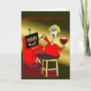 CARTÃO MÁQUINA SLOT FELIZ ANIVERSÁRIO