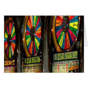 Cartão Máquinas De Slot Las Vegas