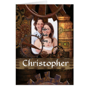 Cartão Máquinas personalizadas de galhardetes