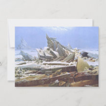 Mar de Gelo (por Caspar David Friedrich)