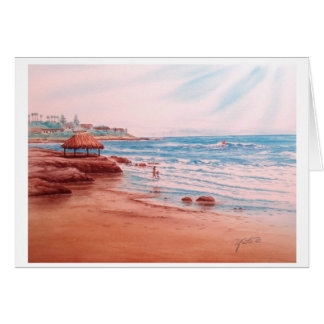 CARTÃO MAR DE N DO VENTO, LA JOLLA, CALIFÓRNIA