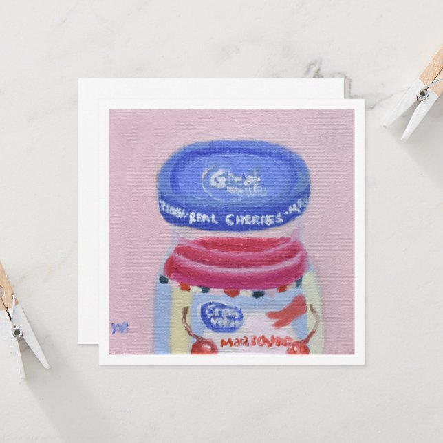 Cartão Maraschino (Frente/Verso In Situ)