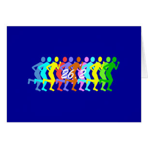 Cartão maratona 26,2