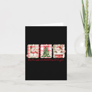 Cartão Maravilhosa Época Do Ano Papais noeis Feliz Xmas S