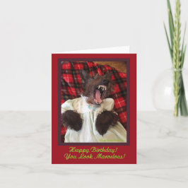 Cartão Maravilhoso Aniversário