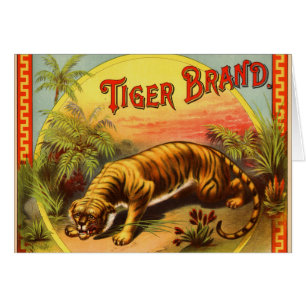 Cartão Marca Tigre 1900